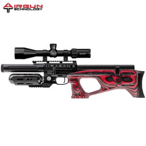 PCP Air Rifle AGN Technology Uragan 2 Compact Red Laminate
