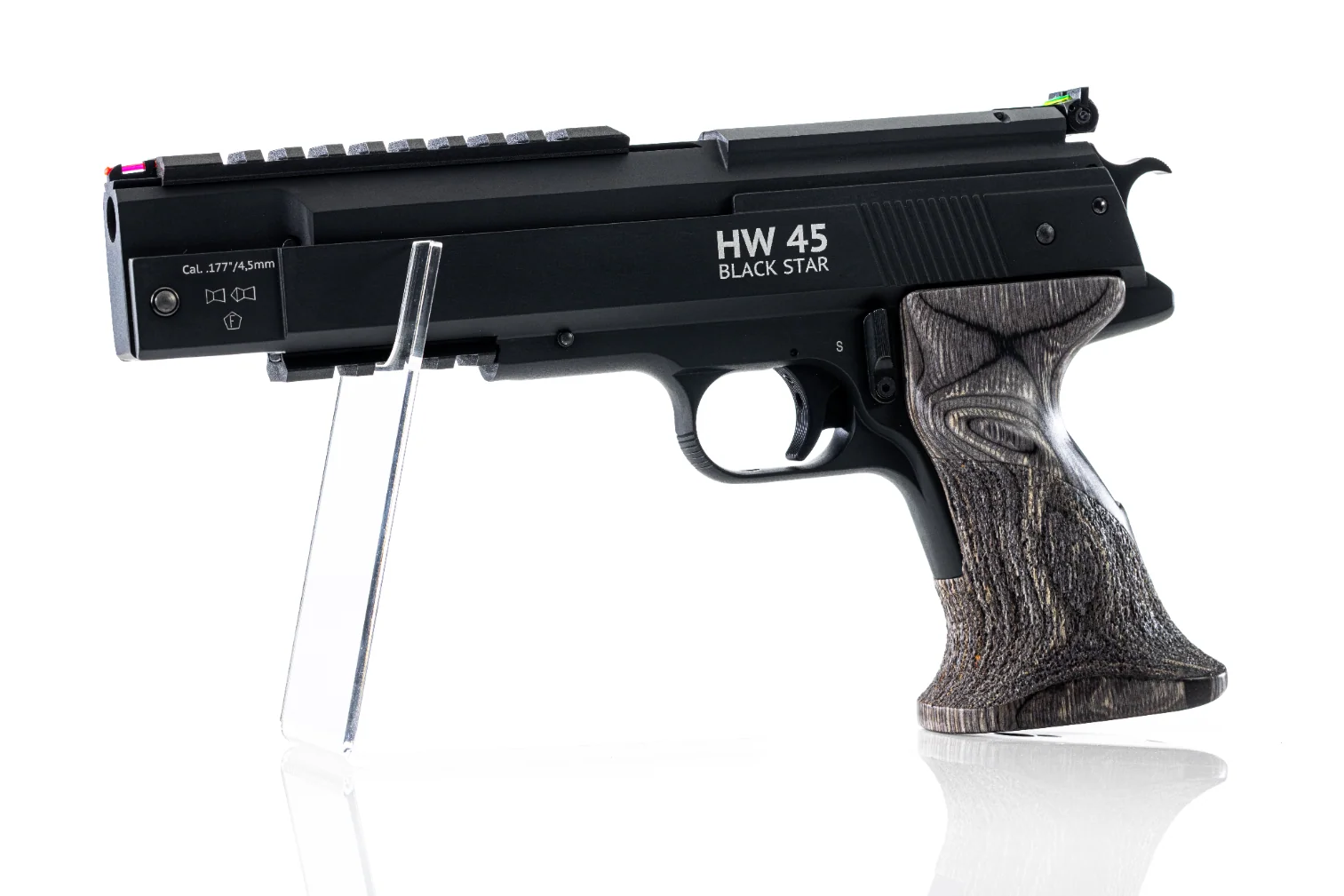 hw45 Weihrauch HW45 Black Star Laminate - Air Pistol